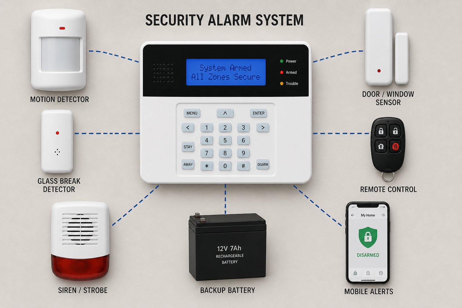 Alarm system installation Melbourne — EvoSec